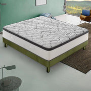 Materasso Piazza e Mezza 120x200 - In schiuma HR - Altezza 30 cm - Ortopedico - Rigidità H3 - Rivestimento CARBON DELUXE - Alta densità