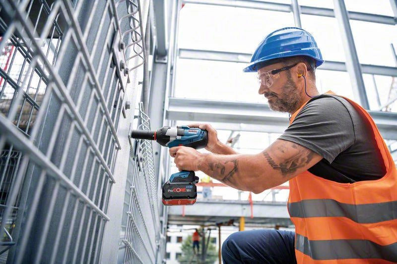 Bosch 0 601 9J8 301 GDS 18V-1000 Professional Cacciavite a percussione 18 V 1000 Nm 1750 rpm Impugnatura a pistola colore Nero Blu Rosso