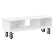 Supporto TV | Armadietto TV | Mobile Porta TV Bianco 100 x 35 x 35 cm Legno multistrato