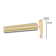 CORNICE PER PARATI 5,5X35 BAROCCO 200 CM ROVERE- 25,0 pz