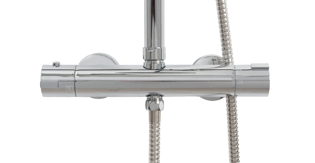 Set Doccia Con Termostato Calani Dayton Chrome