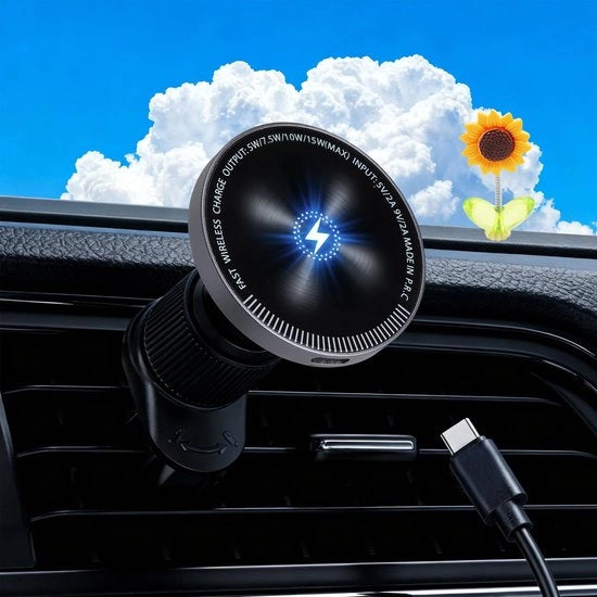 Supporto auto con funzione di ricarica e funzione magnetica