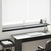 Soglia della Finestra Nero con Venature del Legno PVC