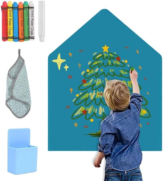 Tavolo Magnetico per Bambini 80 x 100 cm - Scrittura Autoadesiva Montessori