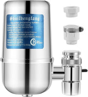 Filtro Acqua 8 Livelli - Filtro Acqua per Bevande - Elimina Cloro/Metalli Pesanti - Facile da Usare - 2 Modalità - 8 Litri al Minuto - Rubinetto Filtro Acqua