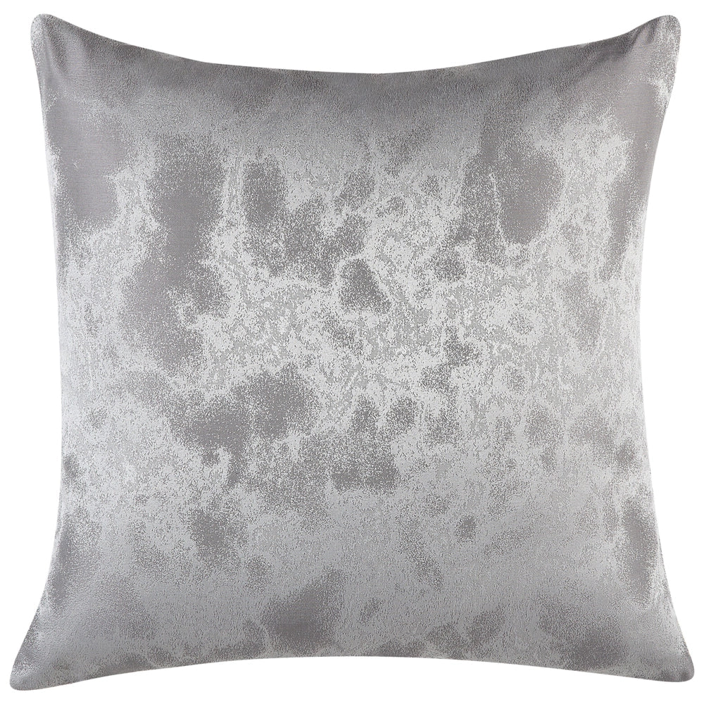 Set di 2 cuscini decorativi motivo geometrico diamante grigio 45 x 45 cm stampa accessori arredamento glamour