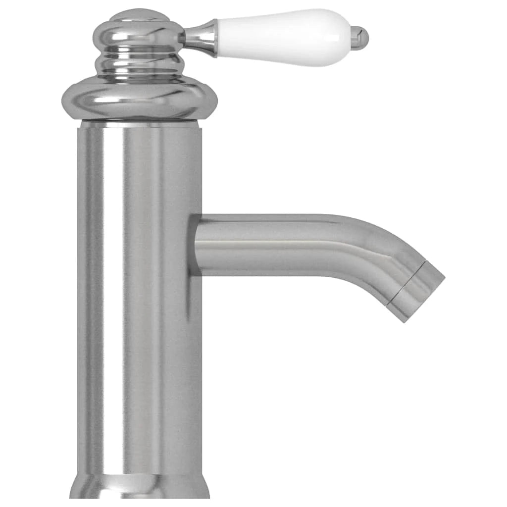 Rubinetto per lavabo da bagno argento 13 x 18 cm 02_0003515