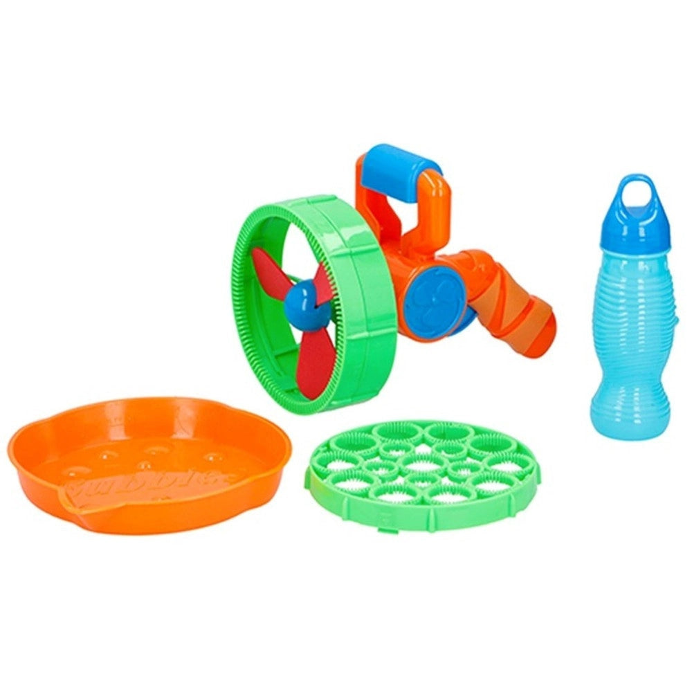Trade Shop - Pistola Spara Bolle Di Sapone Giganti Giocattoli Per Bambini 2 Grandezze Feste -