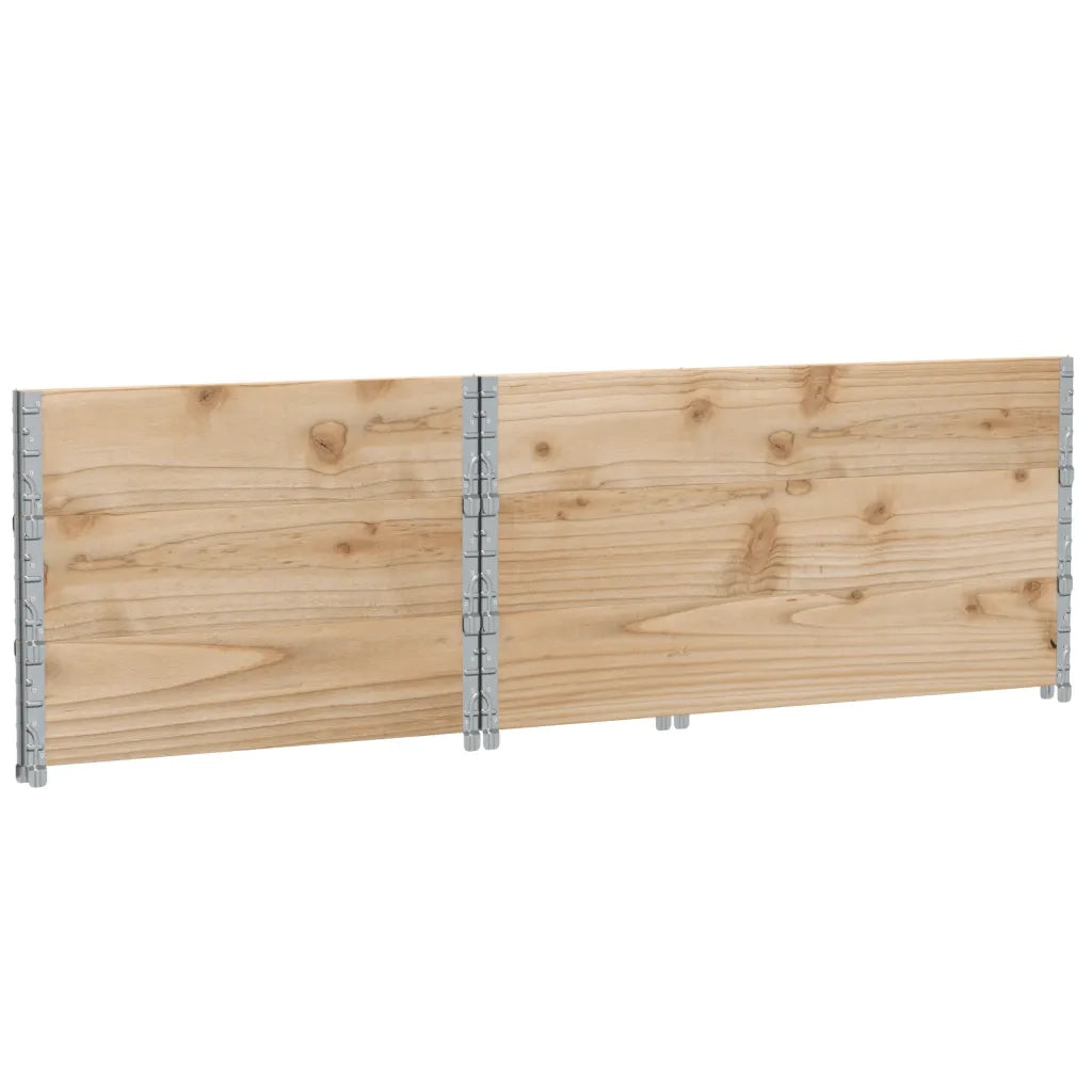 Fioriera da Giardino Marrone 120x80 cm Legno Massello di Pino 3295423