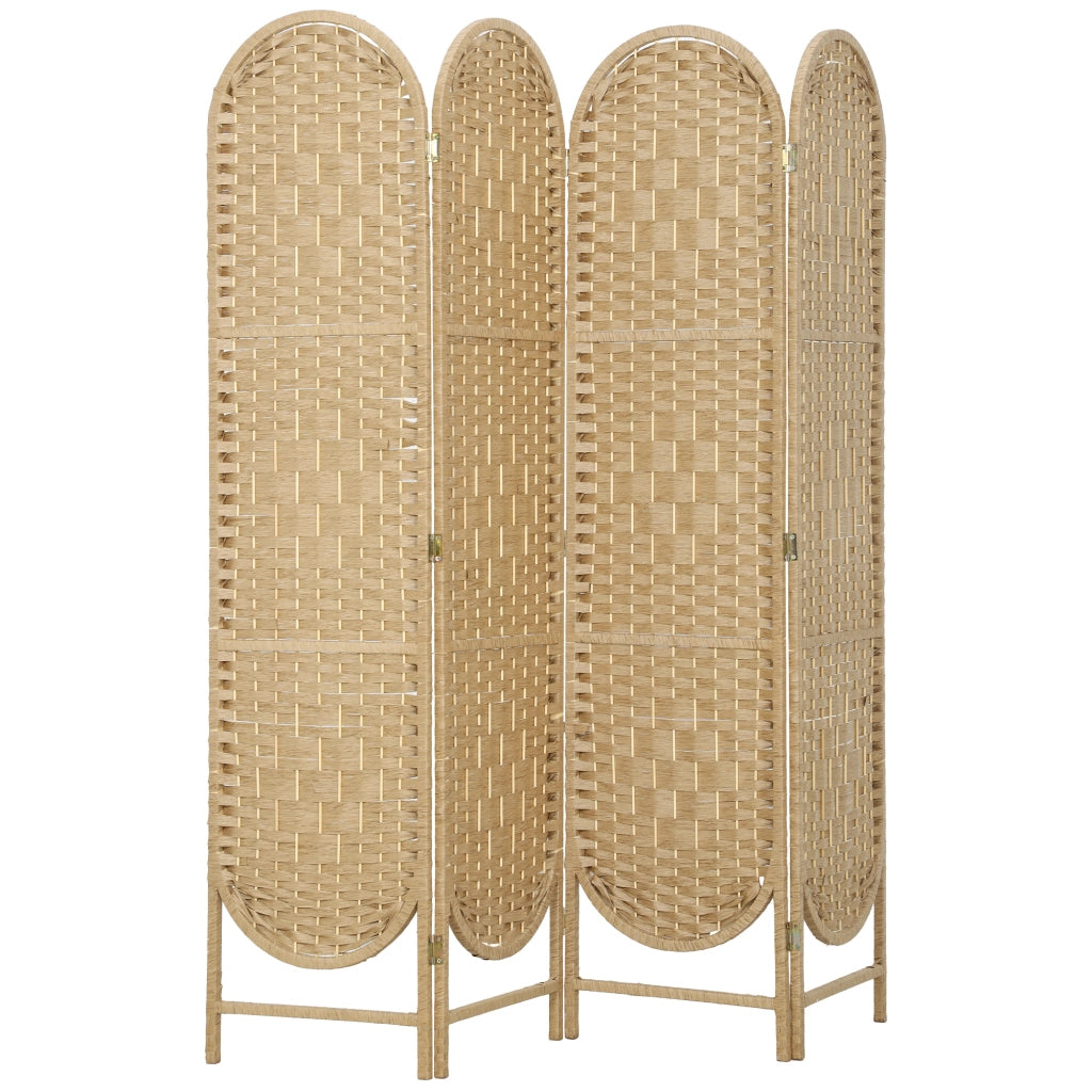 Libreria Divisorio 4 Ante Pieghevole ¨C Zephmum ¨C Legno 160x170 cm