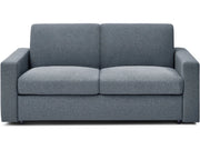 Divano trasformabile in tessuto express "Diana" - letto 120 cm - 2 posti - Grigio