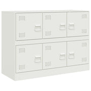 Credenza | Madia | Buffet da pranzo | Armadio da pranzo Rosa 99x39x73 cm in Acciaio