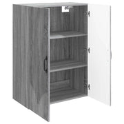 Armadietto a Muro | Mobiletto a muro Sonoma grigio 66 x 34,5 x 90 cm