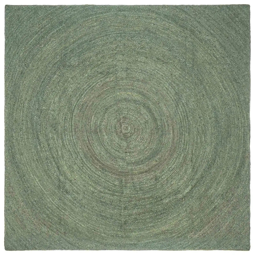 Tappeti per area Verde Oliva 240 x 240 cm Juta