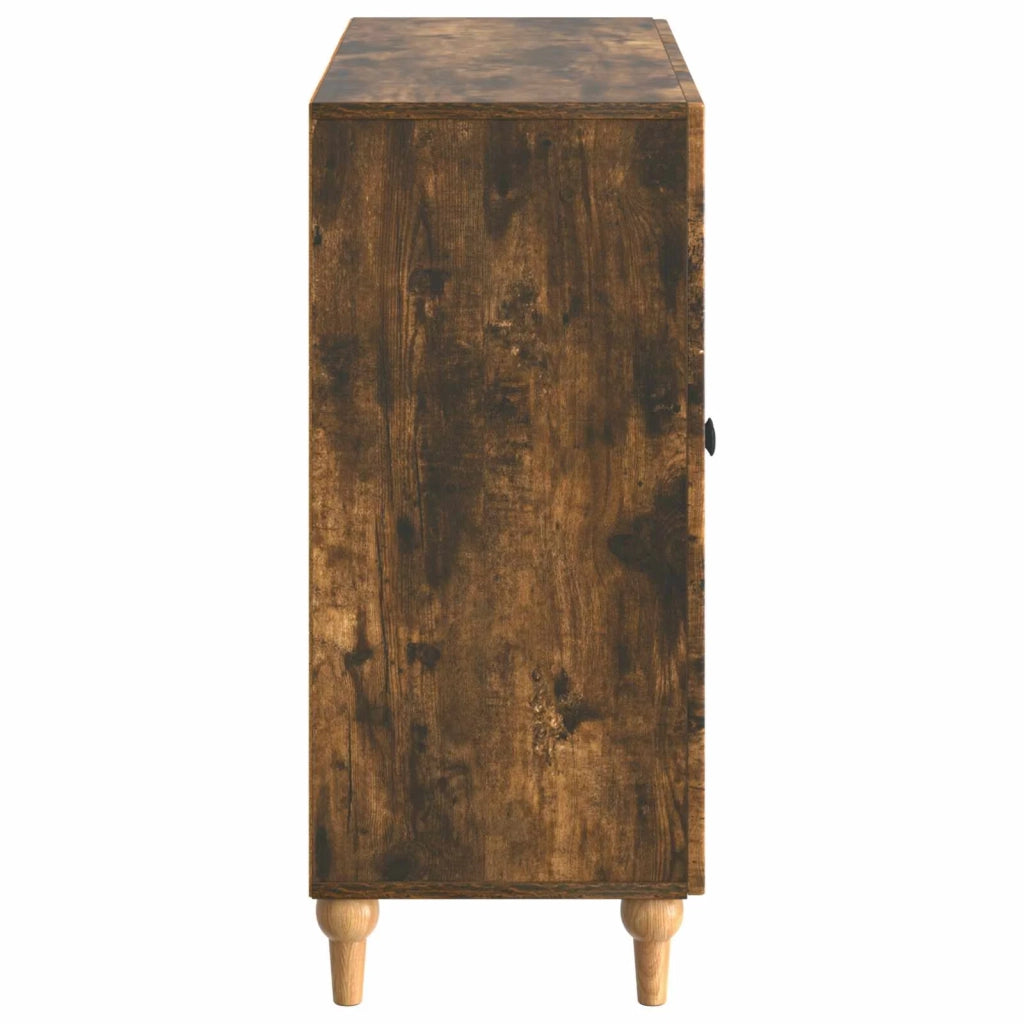 Credenza Rovere Fumo 89 x 34,5 x 80 cm Legno ingegnerizzato