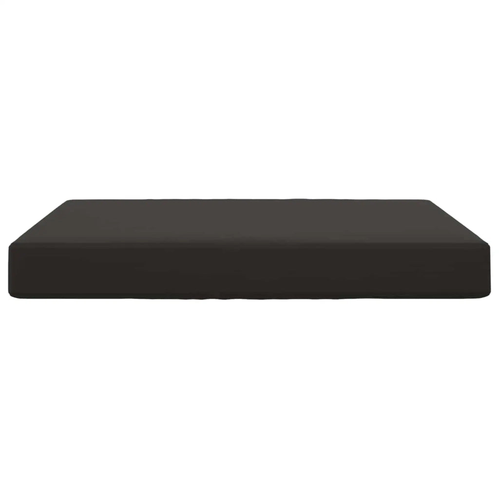 Cuscino per divano da esterno Nero 80 x 80 x 8 cm Poliestere