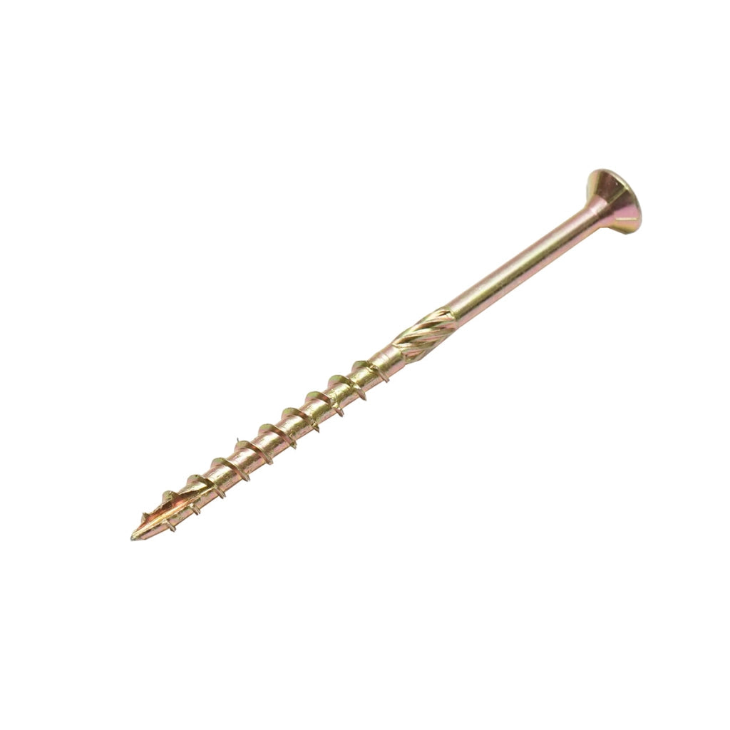 Vite autofilettante per legno a testa svasata 6x100mm tipo torx TX30, 100 pz/scatola