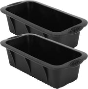 Blocchi di Ghiaccio in Forma di Cubo Extra Grande - 2 Pezzi - Silicone - Riciclabili - Per Whiskey/Cocktail - Rilascio di Ghiaccio Senz'Problematiche - Macchina per Blocchi di Ghiaccio
