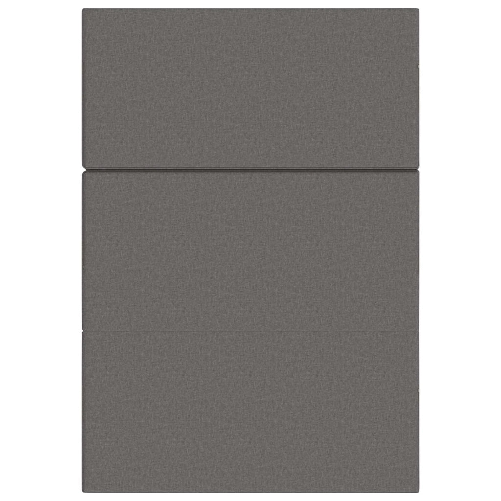Divano Letto Pieghevole 140 x 67 x 45 cm Grigio Chiaro 900220