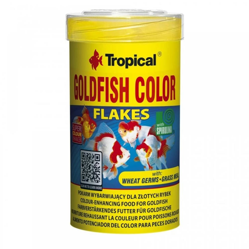 Tropical Goldfish Color - Mangime base pesci rossi e giovani carpe Formato: 100 ml