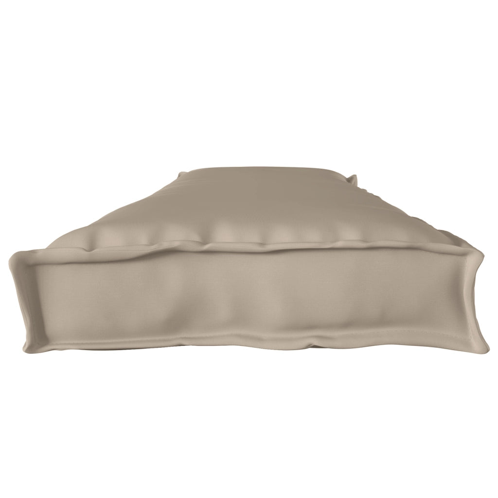 Cuscini per Panca 2 pezzi Tortora 180x40x8 cm Tessuto Oxford