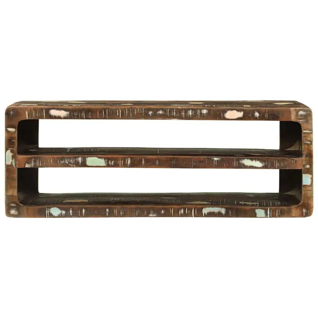 Mobile TV-Mobile per TV-Credenza TV 100 x 32 x 36 cm Legno massello di recupero
