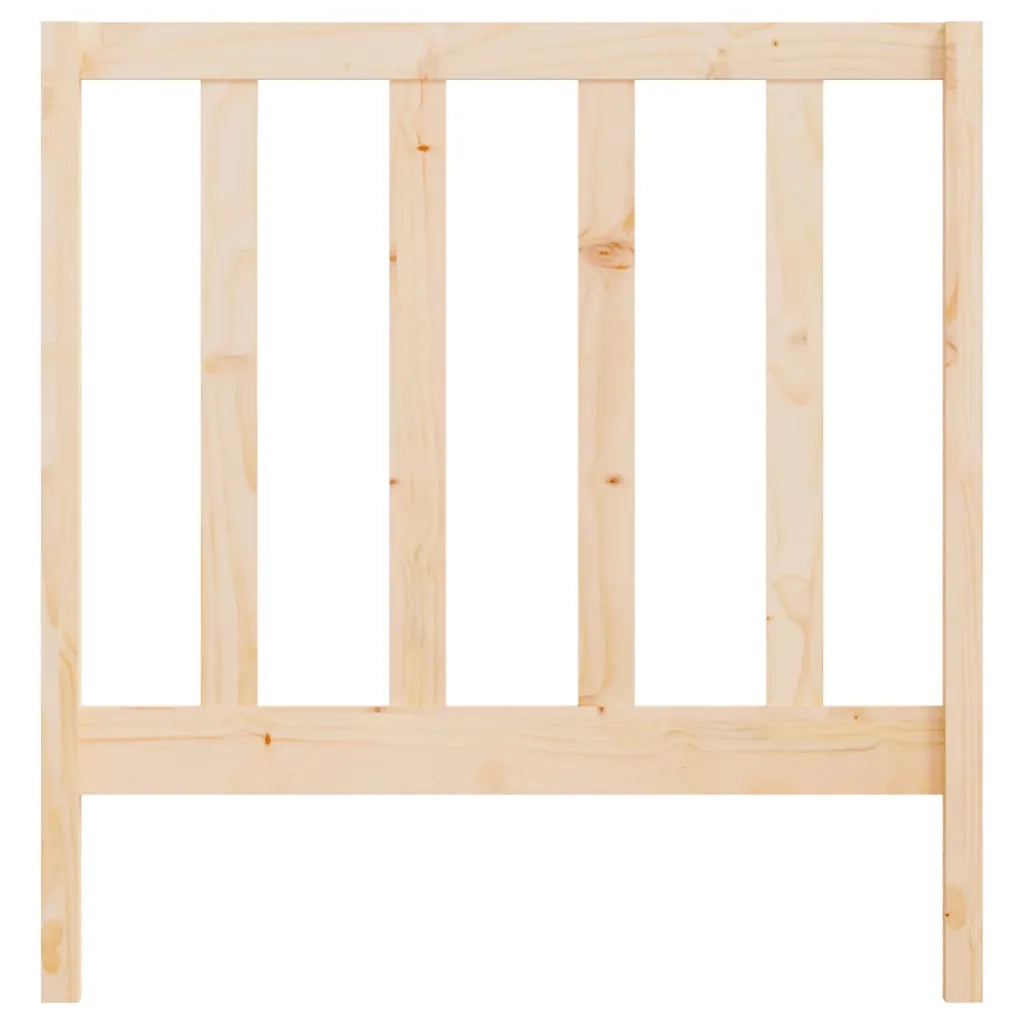 Testiera per Letto 81x4x100 cm in Legno Massello di Pino 817665