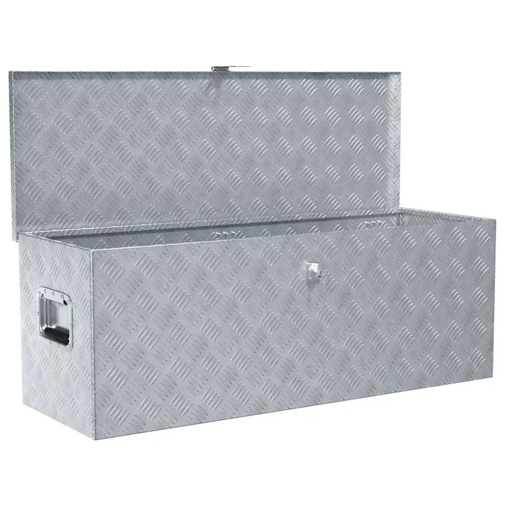 Cassetta in Alluminio 110,5x38,5x40cm Argento CFW6990038