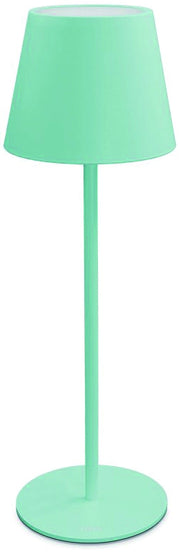 Ecolight LAMPADA DA TAVOLO A LED NINA RICARICABILE 1,8 W - 180 lumen - 3.000K Col. Turchese