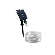 Trade Shop - Striscia Luminosa Led 30 Mt Con Pannello Solare Picchetto Catena Luce Decorazioni Kyp-30 -