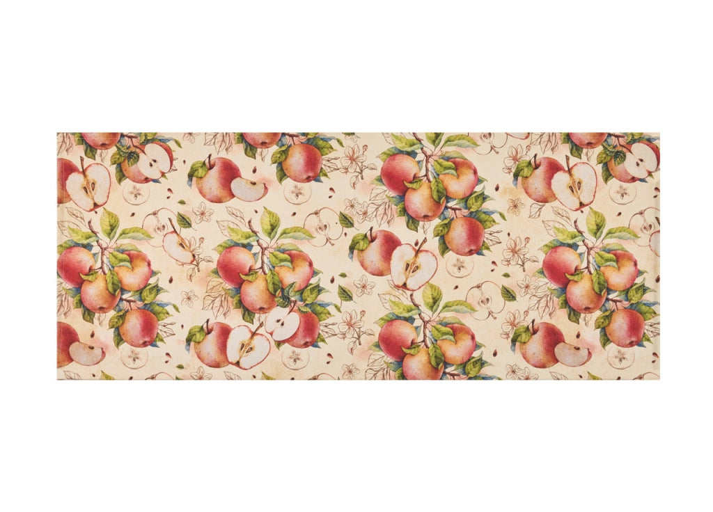 Tappeto Cucina Antiscivolo Stampa Digitale Emozioni Fantasia Mele By Suardi - 58x80 - Mele