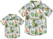 Camicie Hawaiane - Camicie da Uomo e Ragazzo - Collo Corto - Abbigliamento Estivo - Abbigliamento da Spiaggia - Disponibili Misure S/M/L/XL - Camicie da Famiglia