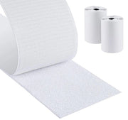 Nastro adesivo extra resistente 10 cm di larghezza 15 metri di lunghezza bianco.