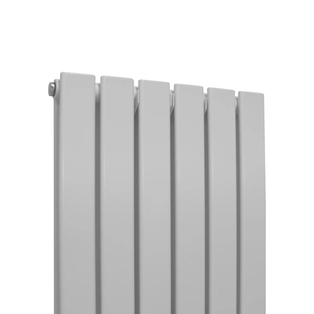 Radiatore Termosifone Termoarredo Design Piatto Pannello Elementi Bianco Lucido