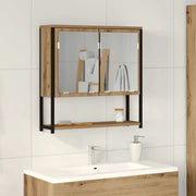 Mobiletto per specchio Rovere artigianale 60 x 16 x 60 cm 862224