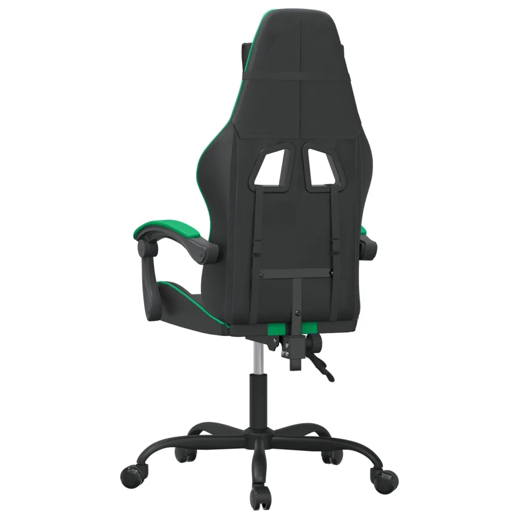 Sedia da Gaming | Sedia da e-sports Nera e Verde in Similpelle