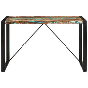 Tavolo da Pranzo 120x55x76 cm in Legno Massello di Recupero 351692