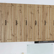 Pannello lavastoviglie Lucca Rovere Artigianale 885114