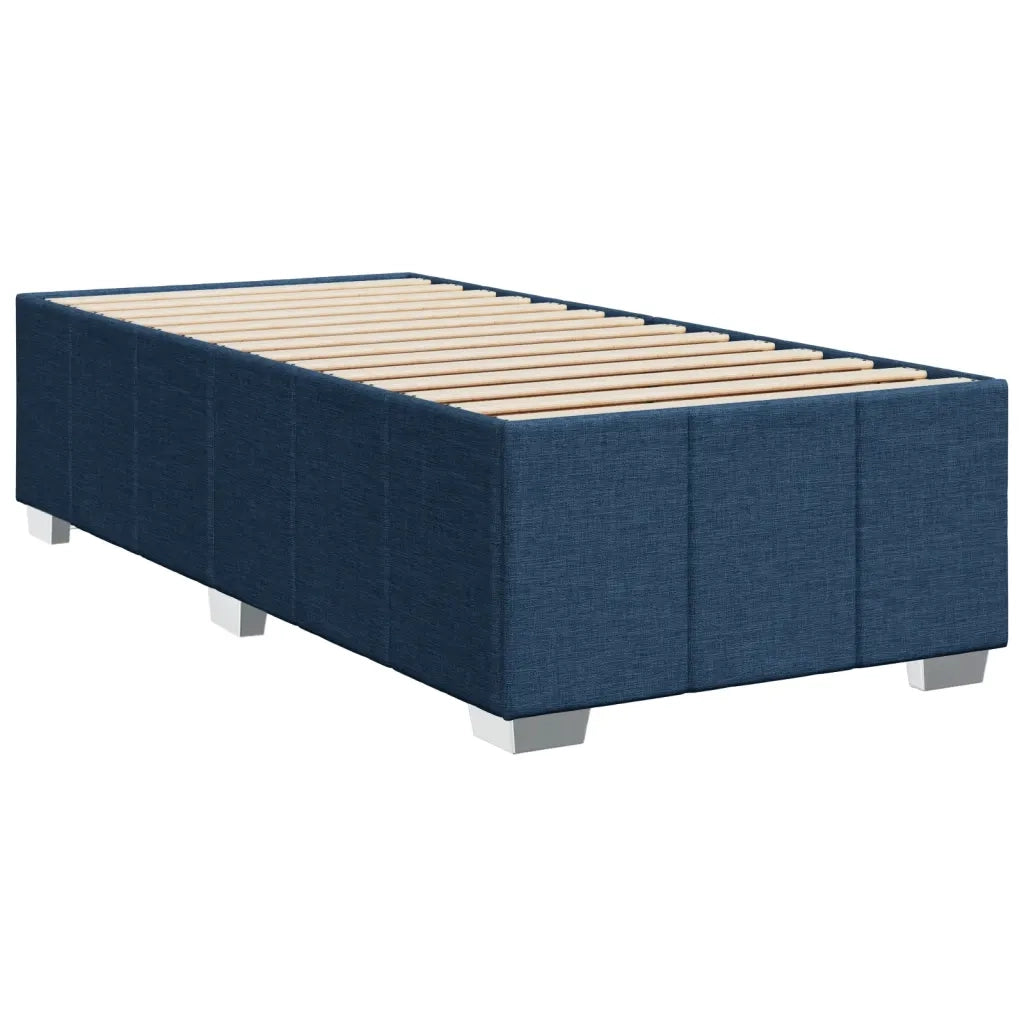 Giroletto a Molle con Materasso Blu 90x200 cm inTessuto 3291564