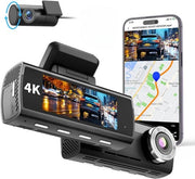 Cannoni di ricorrenza per la sicurezza in auto - Registrazione video - Anteriore e posteriore - Sicurezza stradale - Prevenzione danni - Funzione di registrazione giorno e notte
