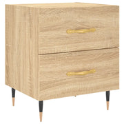 Comodino | Armadio da Notte | Mobiletto da notte Rovere Sonoma 40x35x47,5 cm in Legno Multistrato