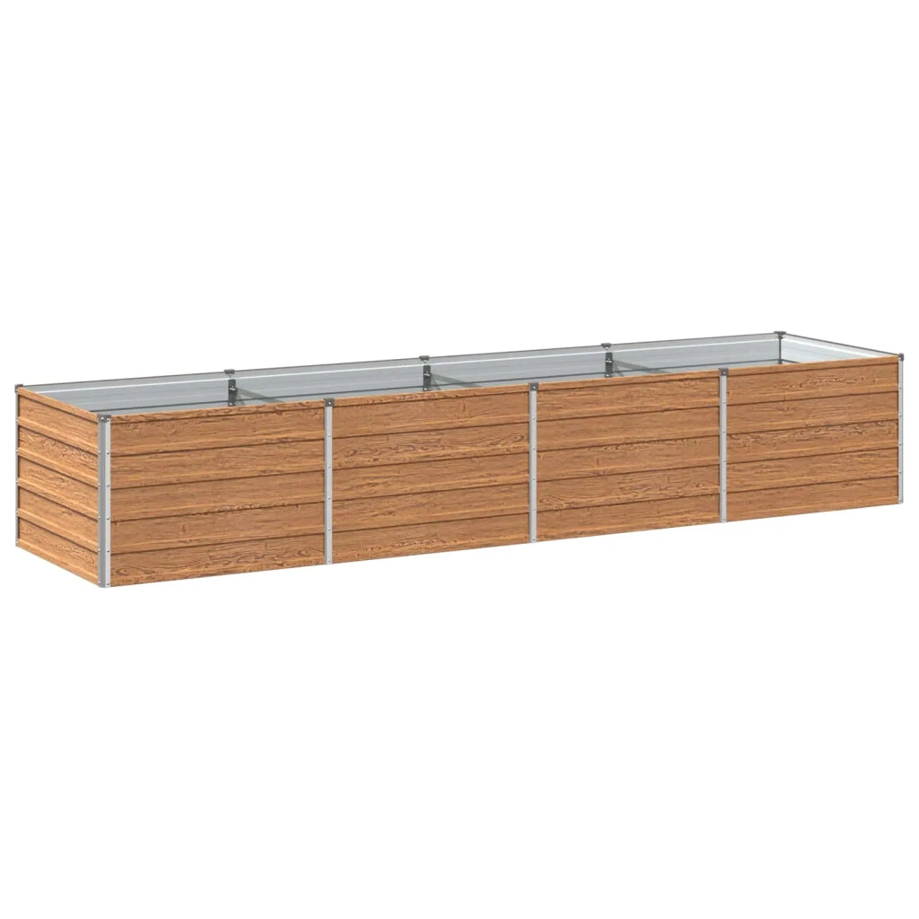 Letto rialzato da giardino Marrone legno 320 x 80 x 55 cm 8006416