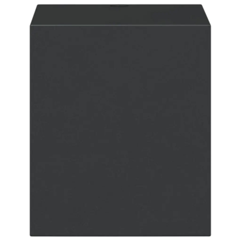 Applique per Esterni Nera in Alluminio Pressofuso