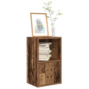 Libreria Legno Vecchio 31x24x52 cm in Legno Multistrato 860326
