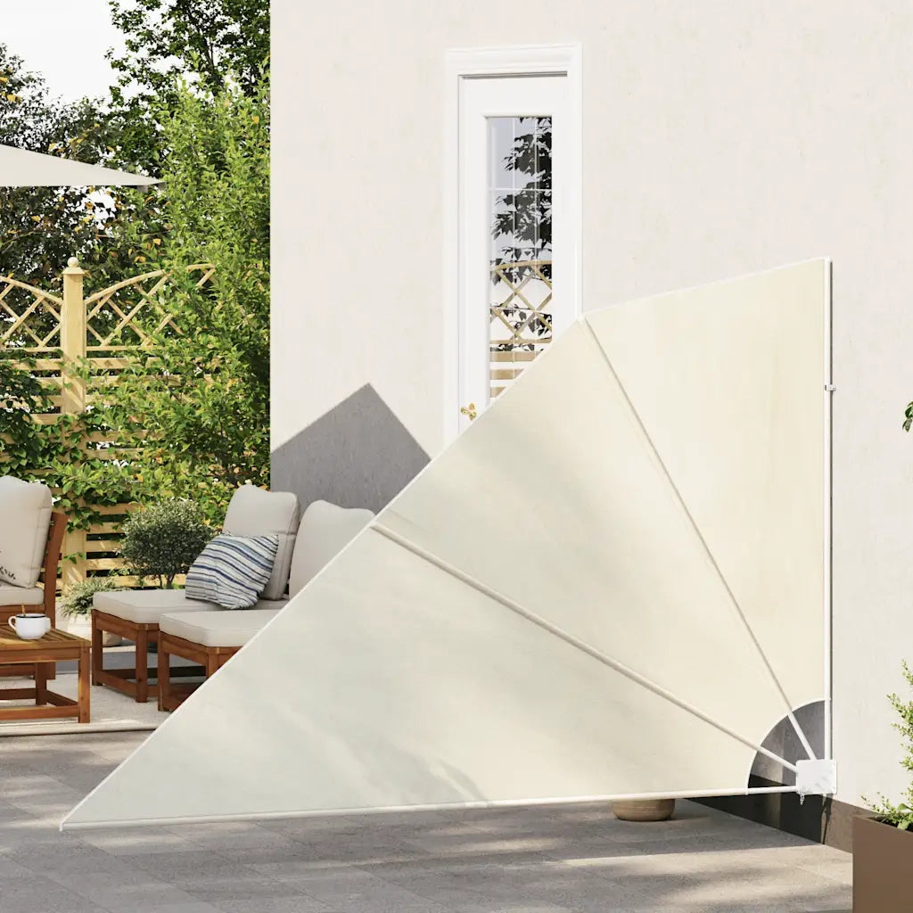 Tenda Laterale per Balcone Pieghevole Crema 160x240 cm cod mxl 22801
