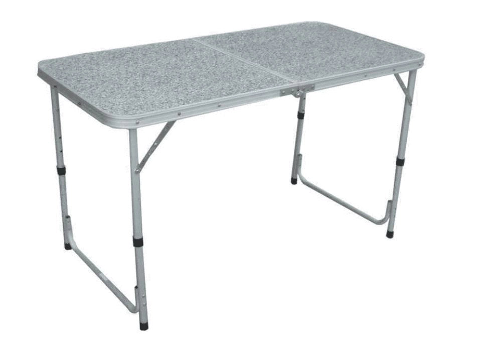 TAVOLO PIEGH 120X60CM IN ALLUMINIO - MOIA