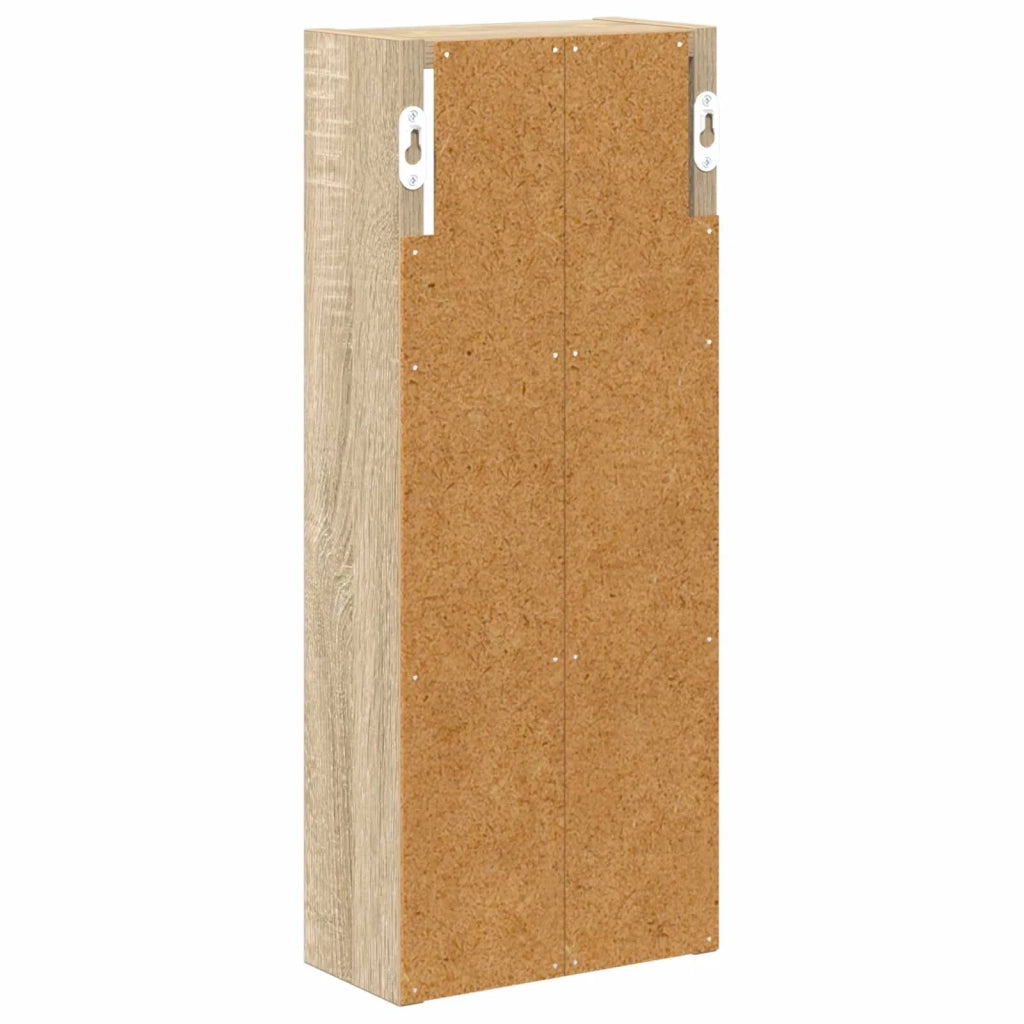 Armadio da bagno a muro Rovere Sonoma 20 x 10 x 50 cm 889281