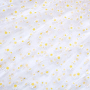 Tulle con Disegno di Margherita - 4 Yard/3,6m - 2000mm di Larghezza - 0,3mm di Spessore - Adatto per la Sartoria - Decorazioni DIY - Esperienza Artigianale - Tessuto
