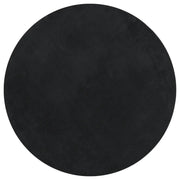 Tappeto del soggiorno | Tappeto a Pelo Corto HUARTE Morbido e Lavabile Nero ? 100 cm