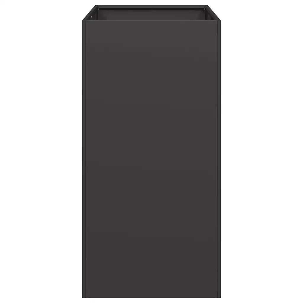 Fioriera Nera 40x80x80 cm in Acciaio 860773